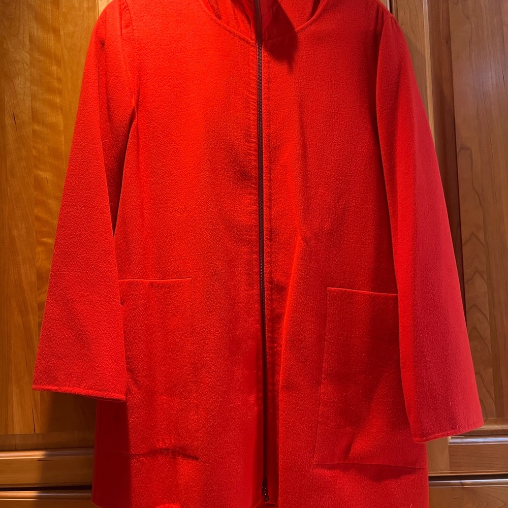 Paul & Shark Red Wool Jacket
